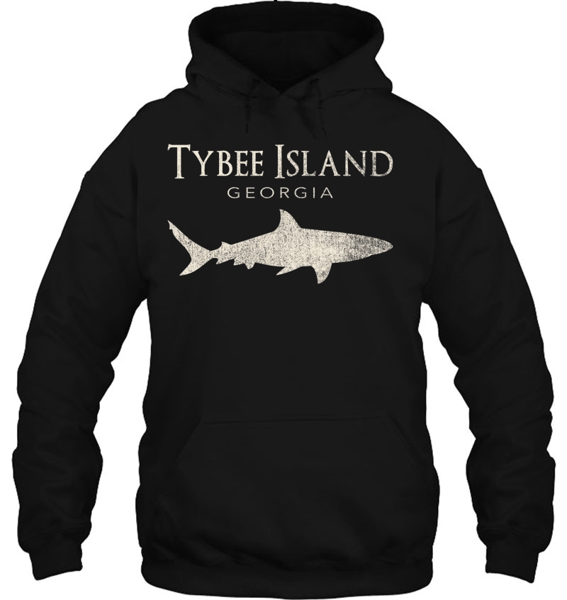 Retro Tybee Island Ga Shark Mugs