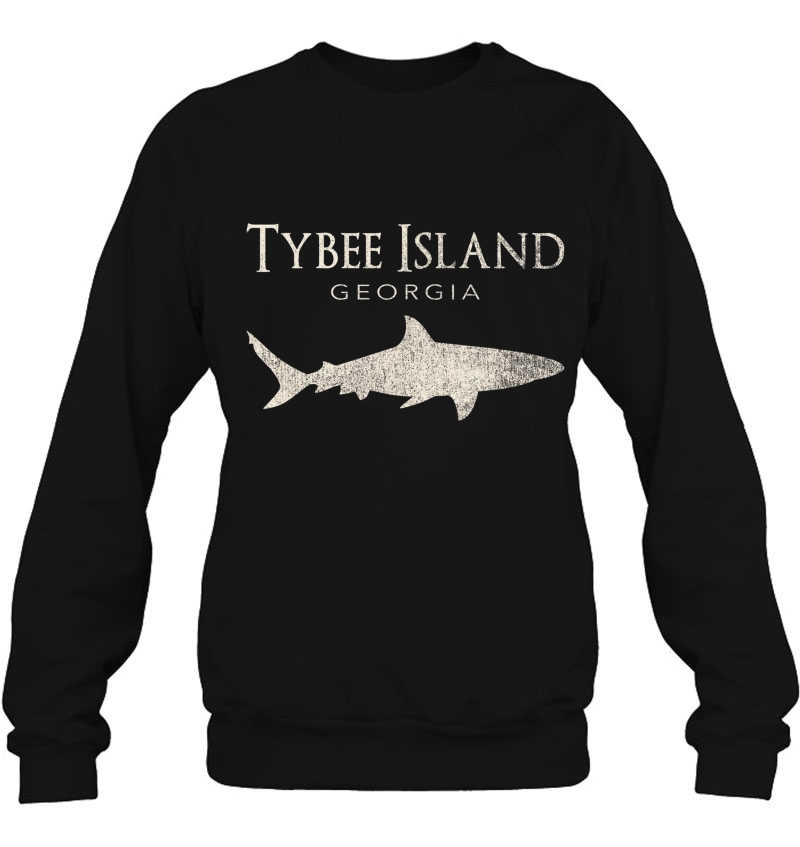 Retro Tybee Island Ga Shark Mugs