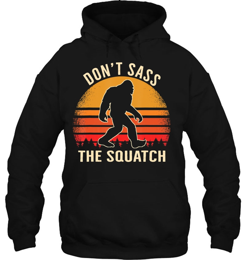 Squatch, Don't Sass The Squatch Bigfoot Sasquatch Retro Mugs