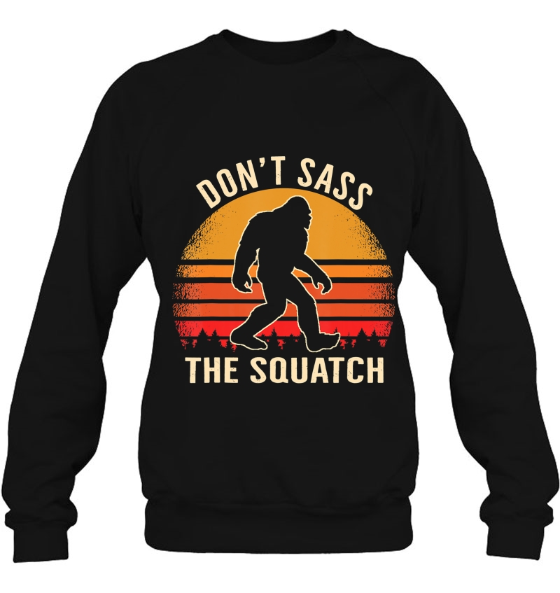 Squatch, Don't Sass The Squatch Bigfoot Sasquatch Retro Mugs