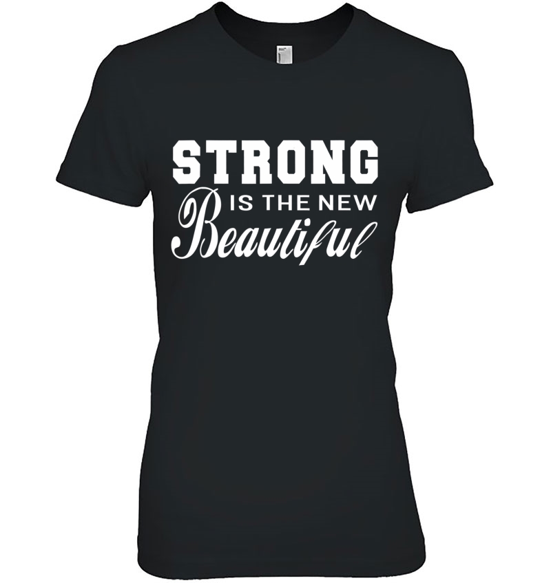 Strong Is The New Beautiful Girls Fitness Workout Hoodie