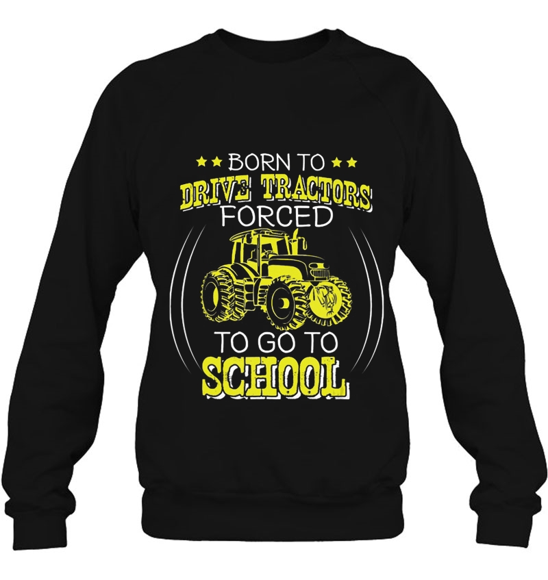 Born To Drive Tractors Forced To Go To School Mugs