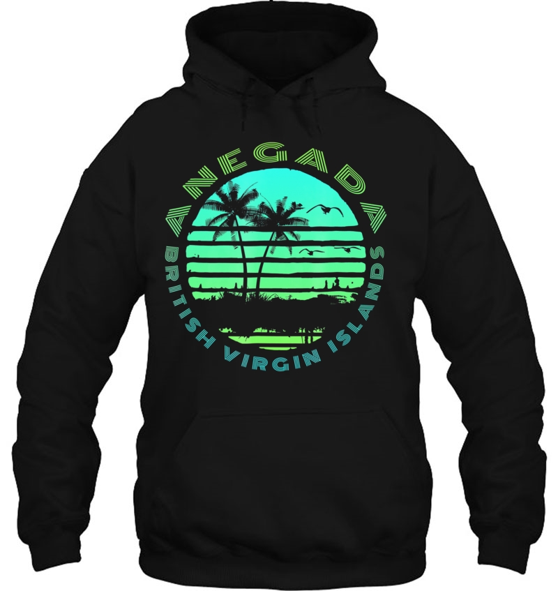 Bvi - Anegada British Caribbean Island Souvenir Hoodie