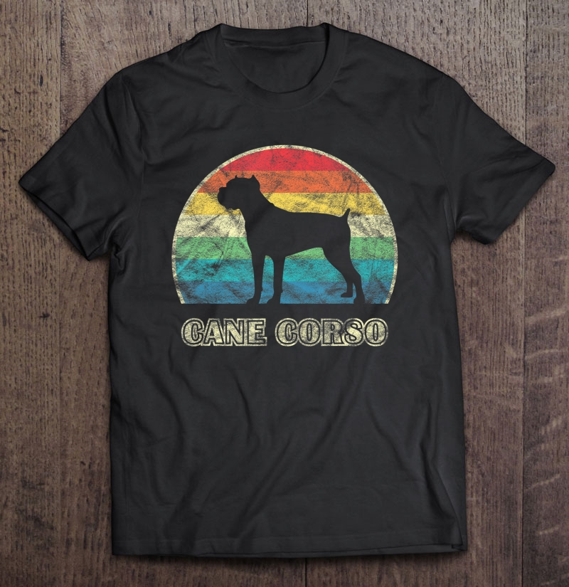 Cane Corso Vintage Style Dog Shirt