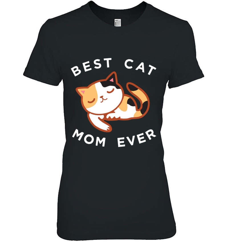 Cute Calico Cat Mom Best Kitty Mother Ever Pullover Hoodie