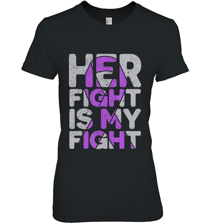 Her Fight Is My Fight Hodgkin's Lymphoma Hoodie