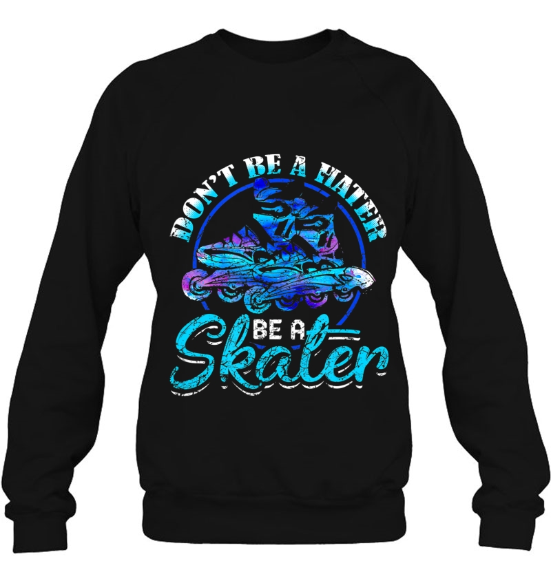 Inline Skating Inline Skater For Women Retro Gift Sweatshirt