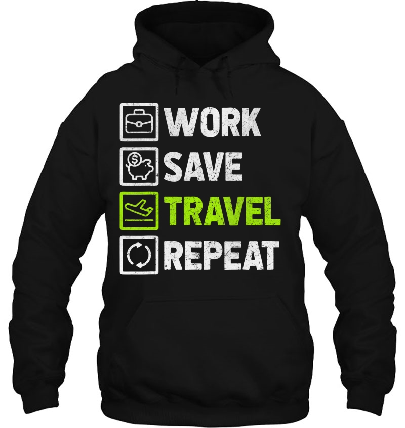 Camping Work Save Travel Repeat Camping Lovers Gift Mugs