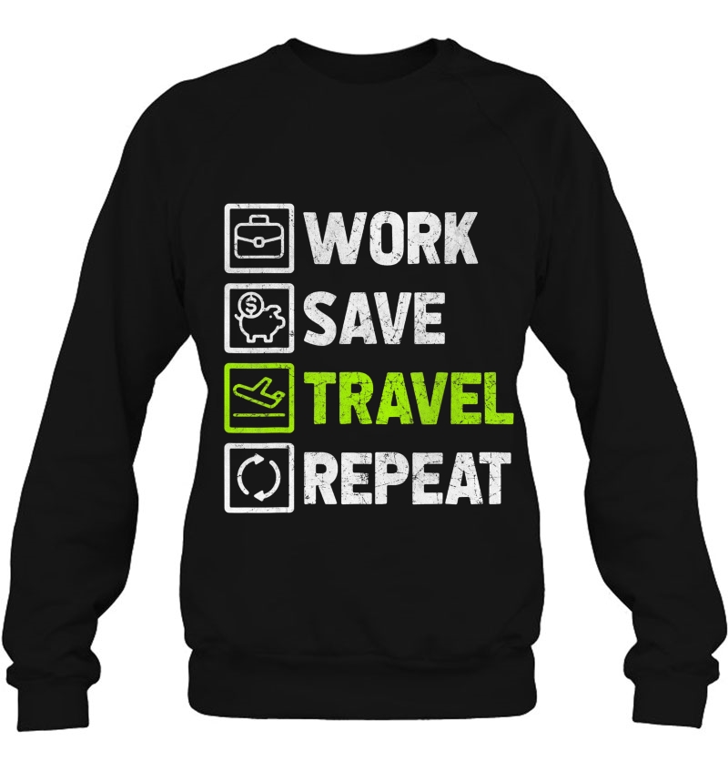 Camping Work Save Travel Repeat Camping Lovers Gift Mugs