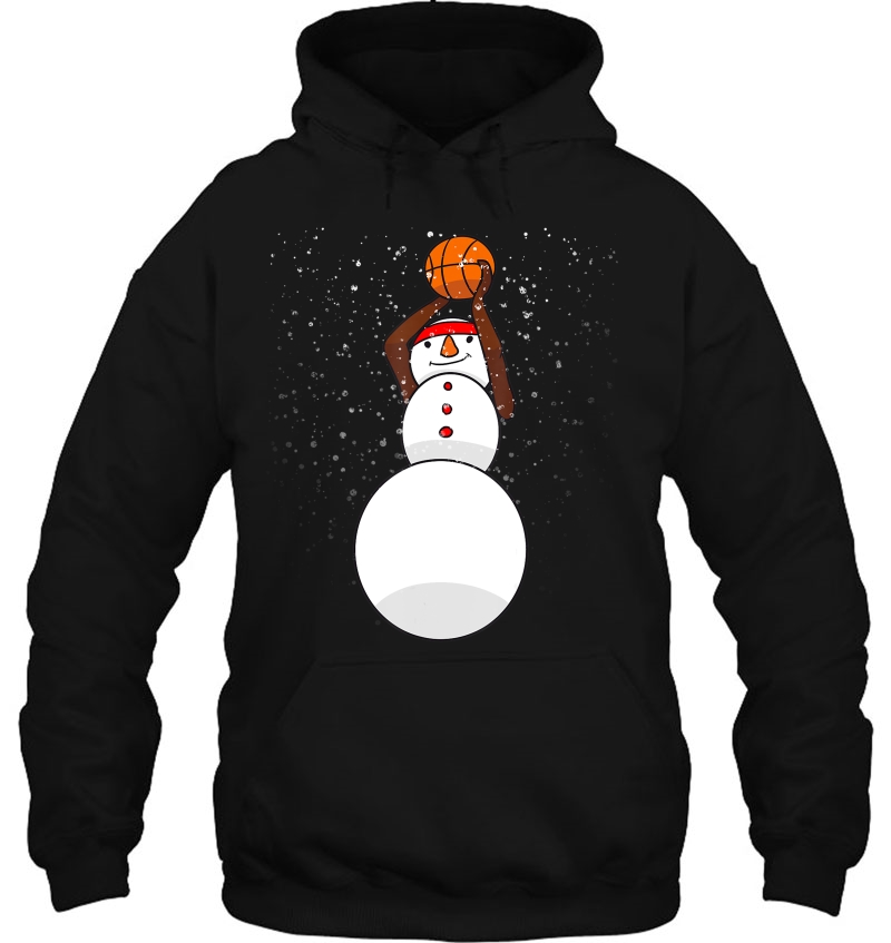 Christmas Basketball Shirt Basketball Snowman Christmas Tee Mugs