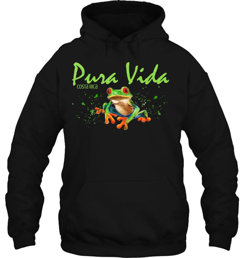 Costa Rica - Rain Forest Tree Frog Souvenir Hoodie