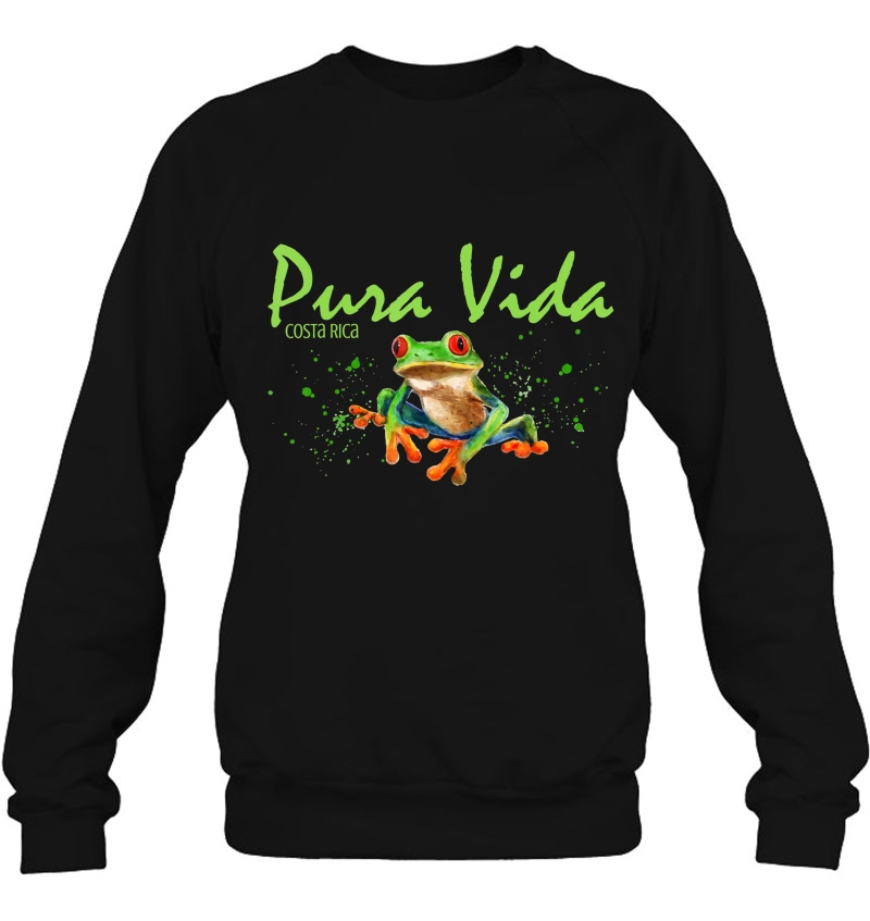 Costa Rica - Rain Forest Tree Frog Souvenir Sweatshirt