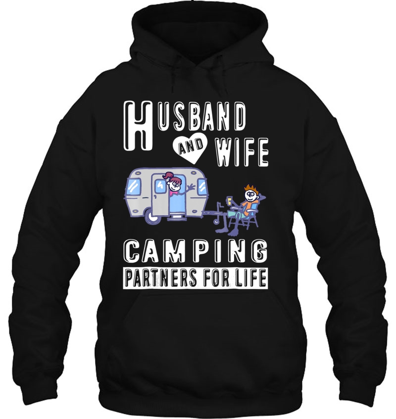 Cute Husband And Wife Camping Partners For Life Camper Mugs