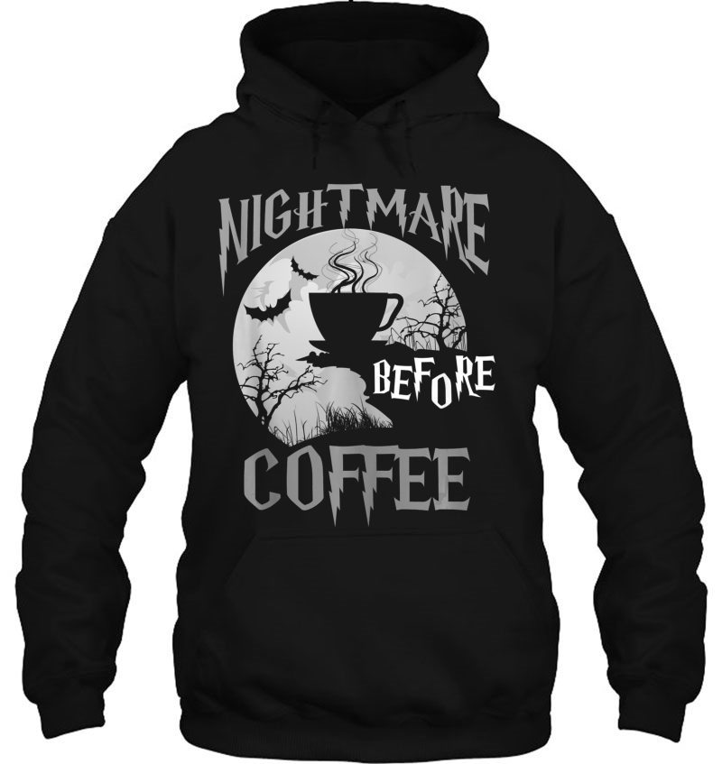 Cute Nightmare Before Coffee Halloween Art Funny Mug Gift Mugs