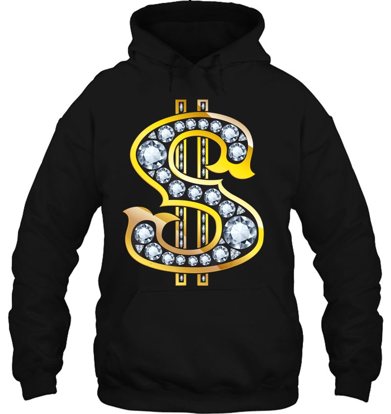 Diamond Dollar Sign Shirt Cool More Cash Tshirt Funny Gift Hoodie
