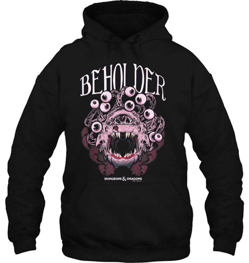 Dungeons And Dragons Beholder Big Face Hoodie