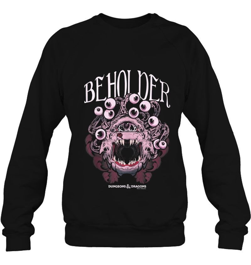 Dungeons And Dragons Beholder Big Face Sweatshirt