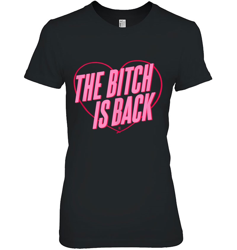 Elton John Official The Bitch Is Back Heart Hoodie