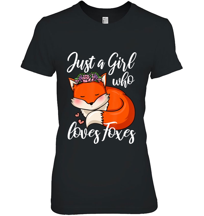 Foxes Girl Ladies Tee