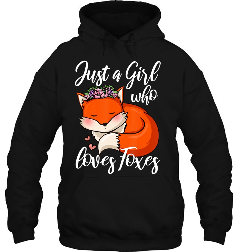 Foxes Girl Hoodie