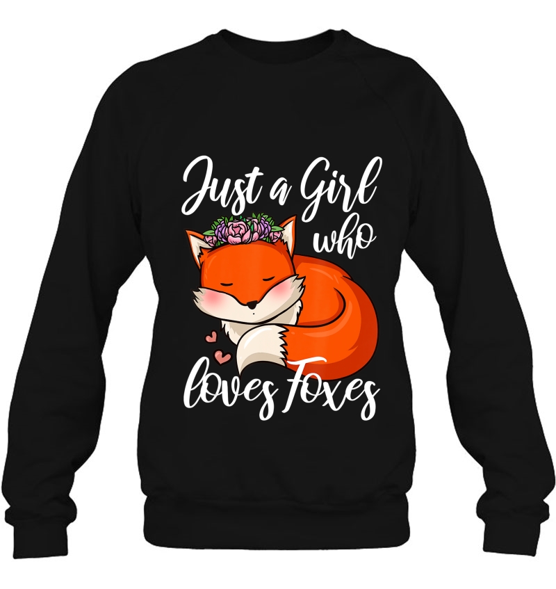 Foxes Girl Sweatshirt