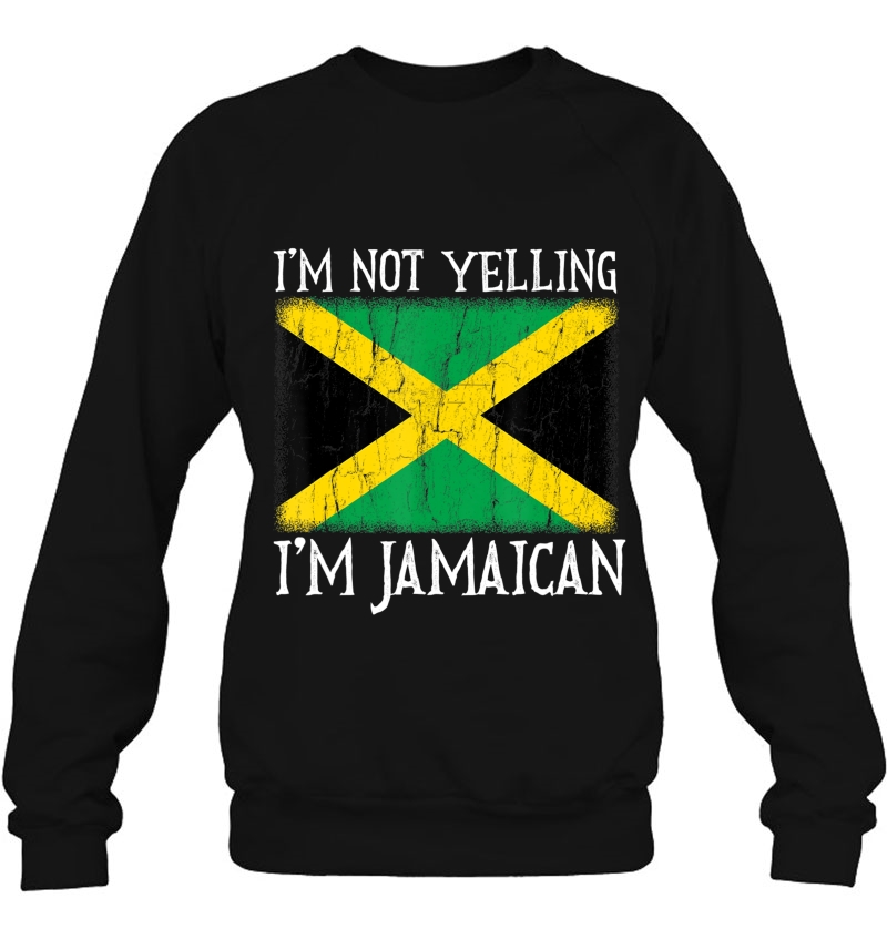 Funny I'm Not Yelling I'm Jamaican Jamaica Flag Gift Mugs