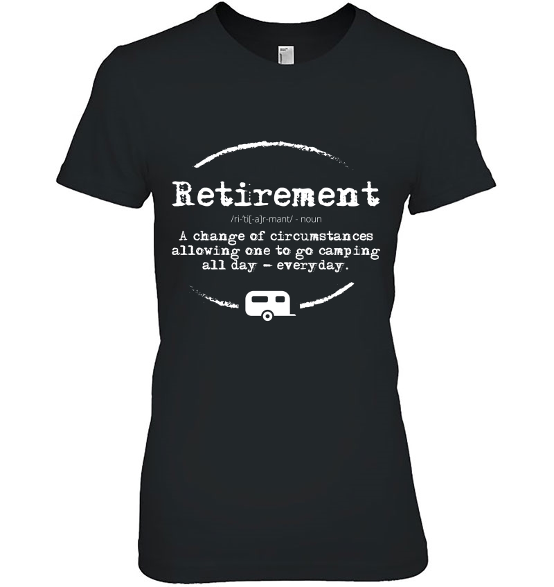 Funny Retirement Gif People Who Love Camping Rving Hoodie