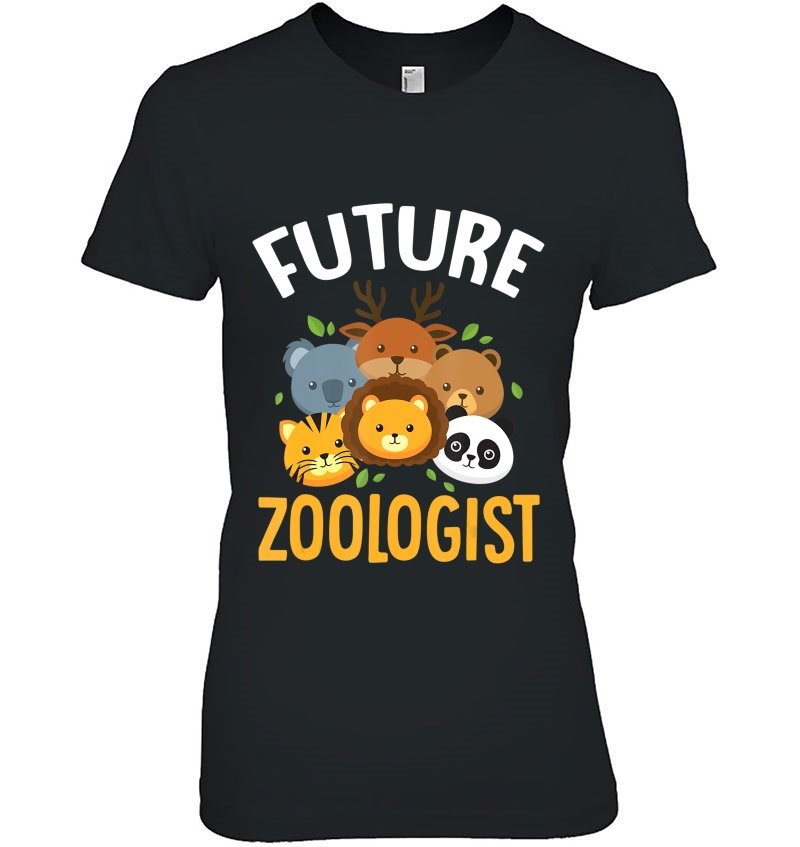 Future Zoologist Cute Zoology Students Funny Zoo Keeper Gift Ladies Tee