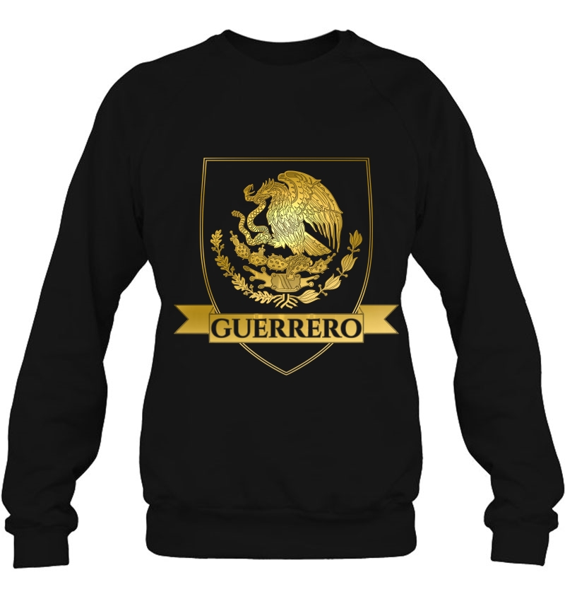 Gold Guerrero Mexico Crest Sweatshirt