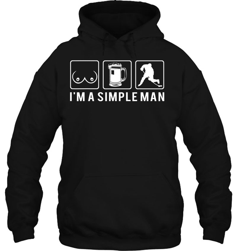 I'm Simple Man - I Like Boobs Beer And Playing Hockey Mugs