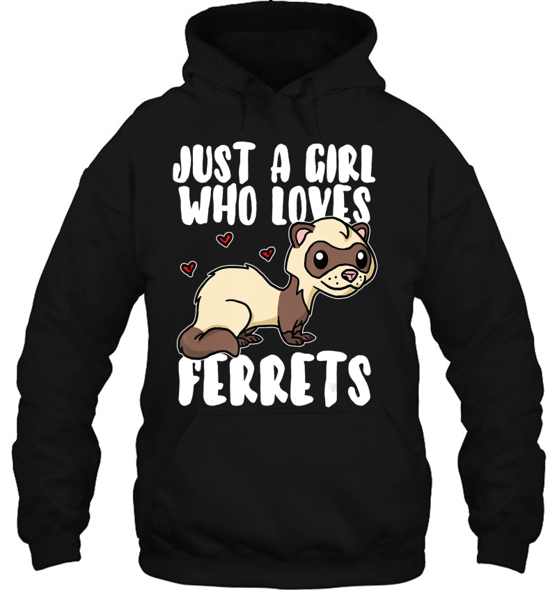 Just A Girl Who Loves Ferrets Cute Weasel Ferret Costume Mugs