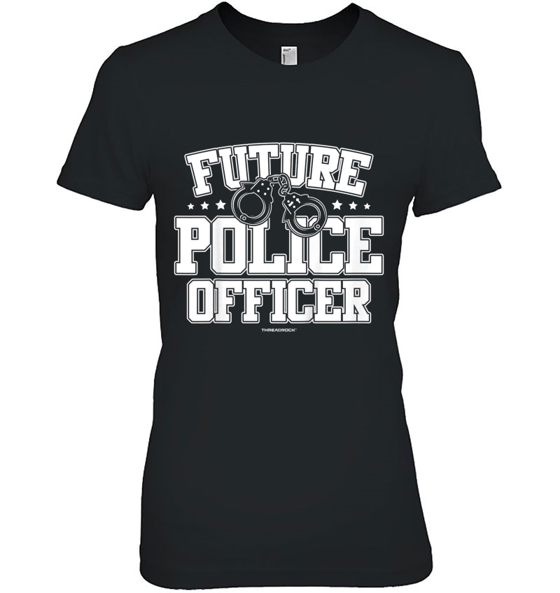 Kids Future Police Officer Ladies Tee