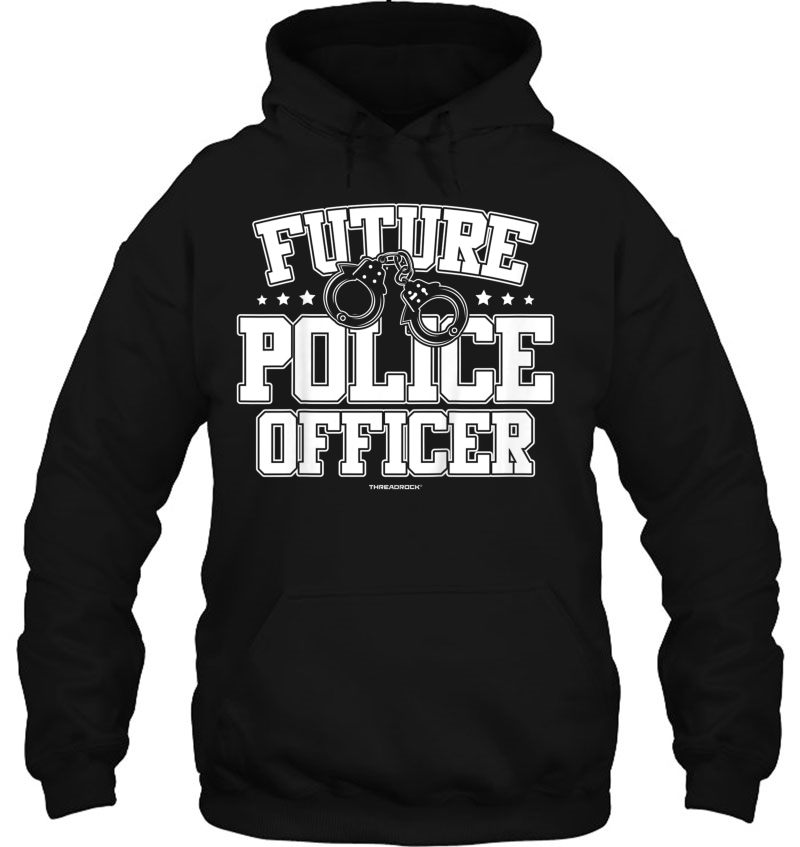 Kids Future Police Officer Hoodie