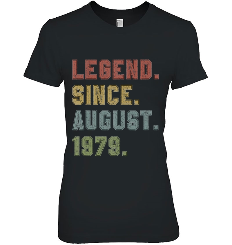 Legend Since August 1979 41St Birthday 41 Years Old Gifts Hoodie