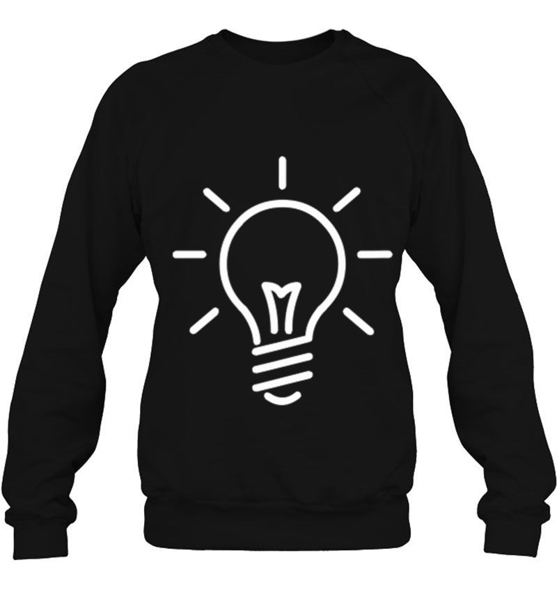 Light Bulb Tee Shirt Bright Idea Mugs