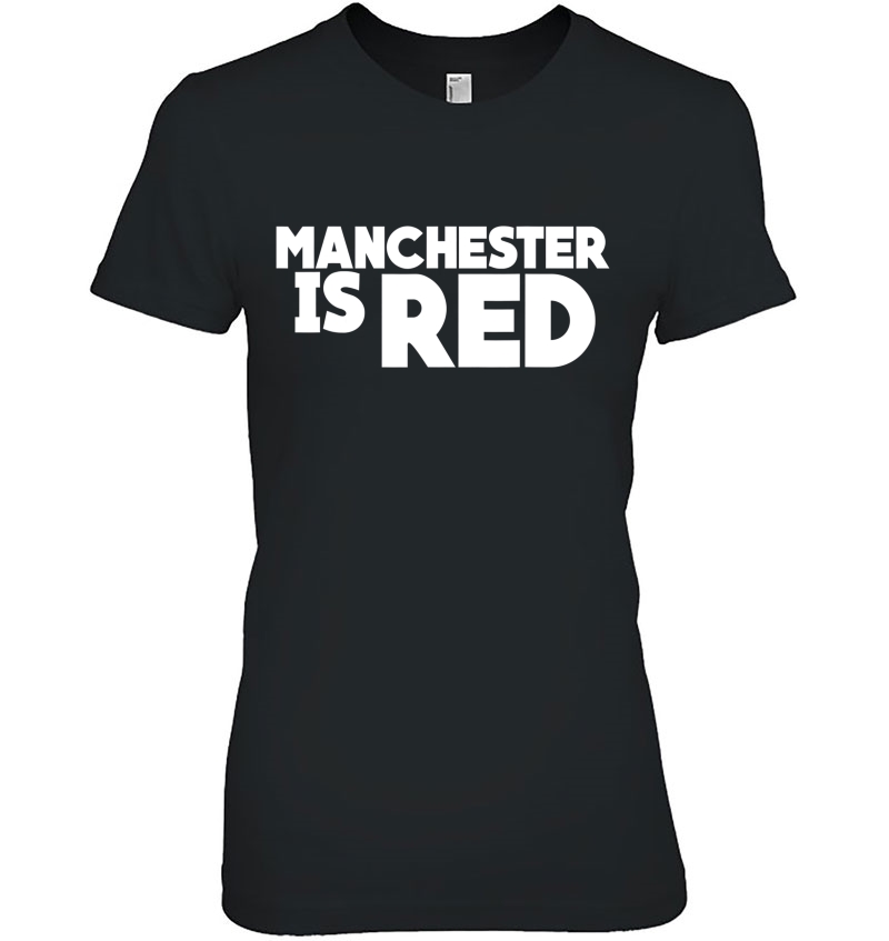 Manchester Is Red , United Supporter Essentials Tee Hoodie