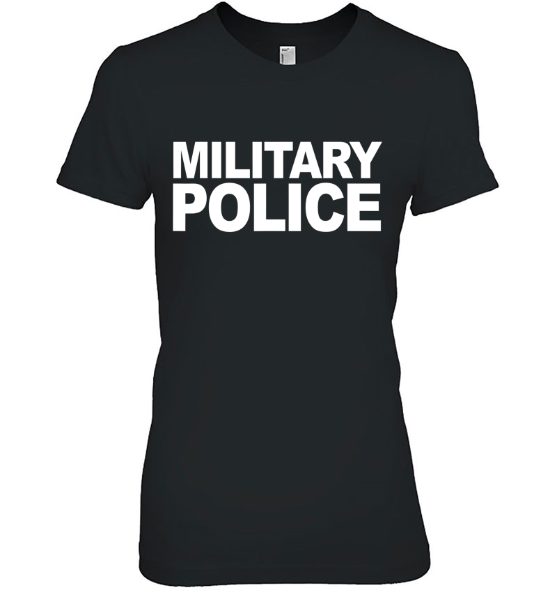 Mp Military Police Law Enforcement Military Police Ladies Tee