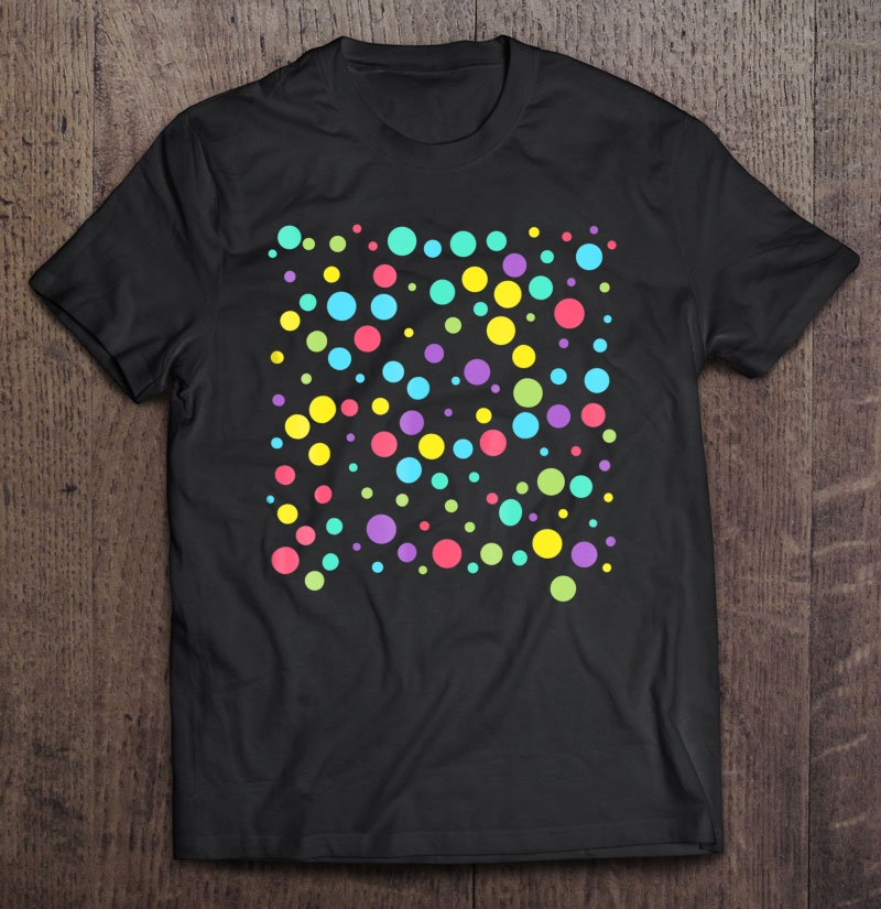 Multicolor Polka Dot Girls Pink & Boys Blue Shirt