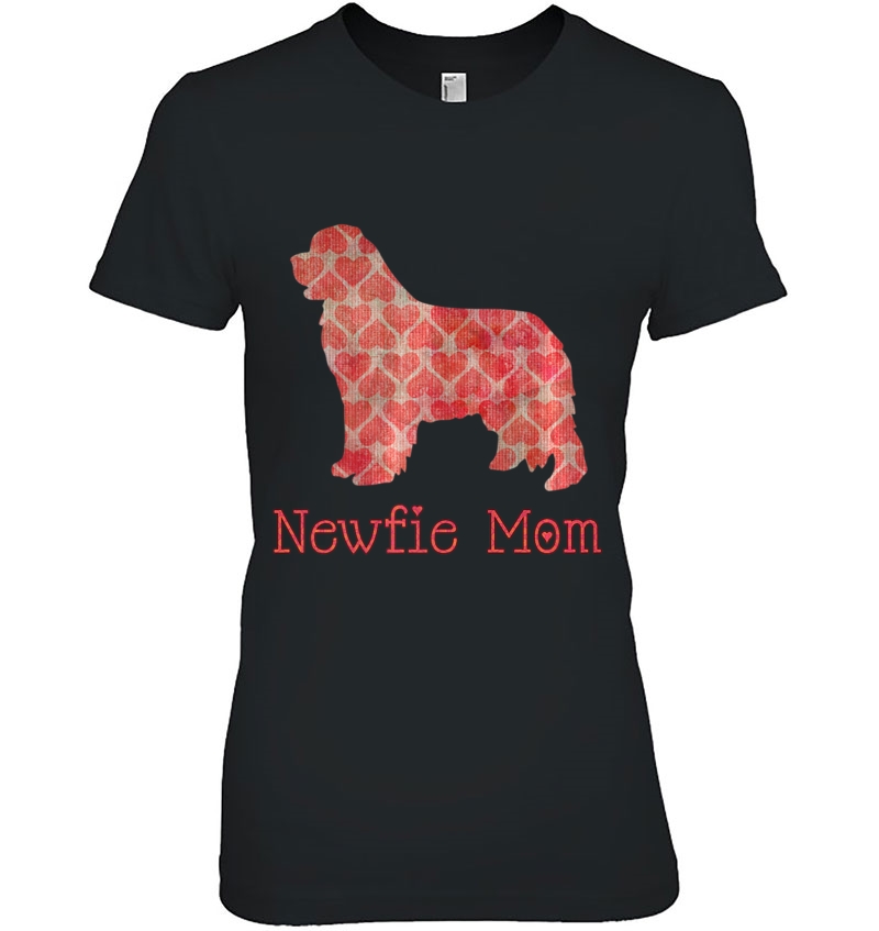 Newfie Love Newfie Mom Ladies Tee