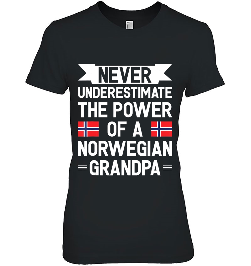 Norway Flag Norwegian Grandpa Gifts Hoodie