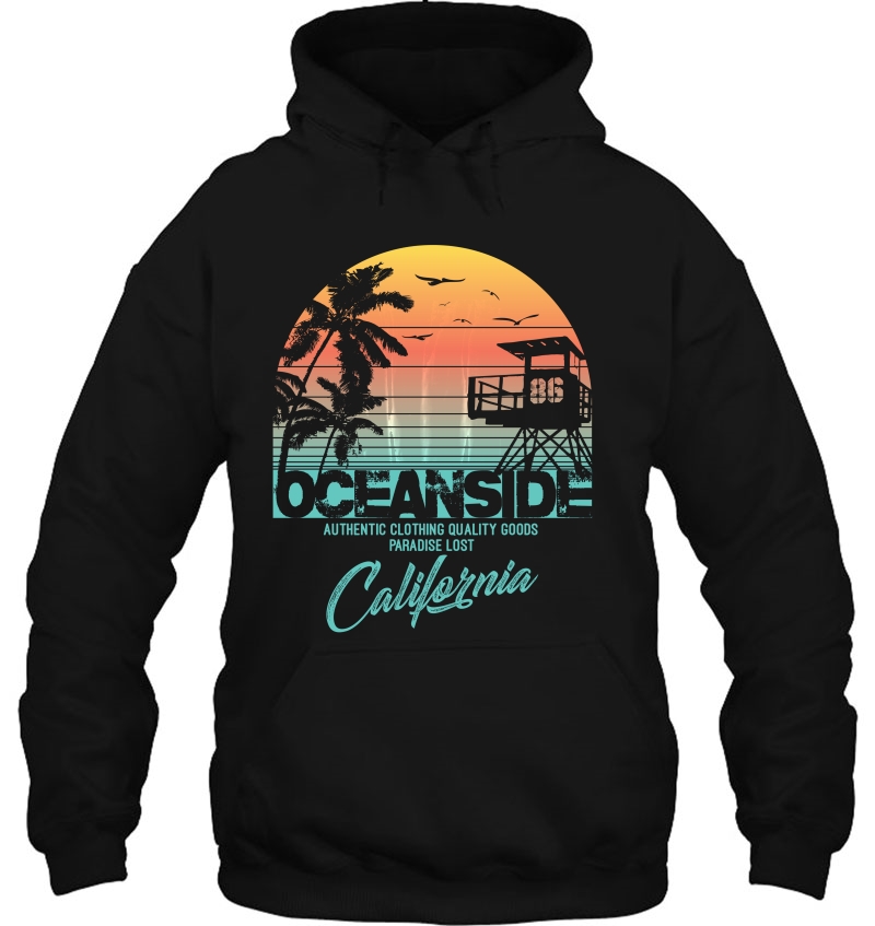 Oceanside California Beach Hoodie