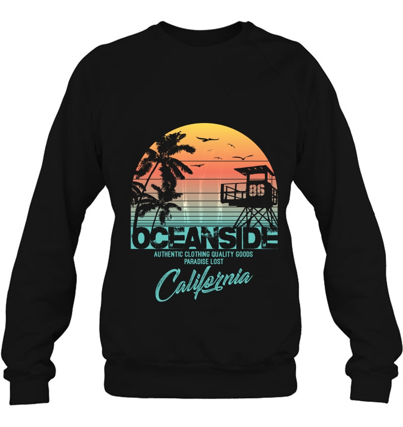 Oceanside California Beach Sweatshirt