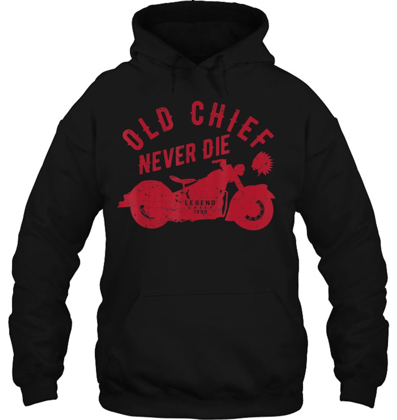 Old Chief Never Die Indian Vintage Motorcycle Mugs