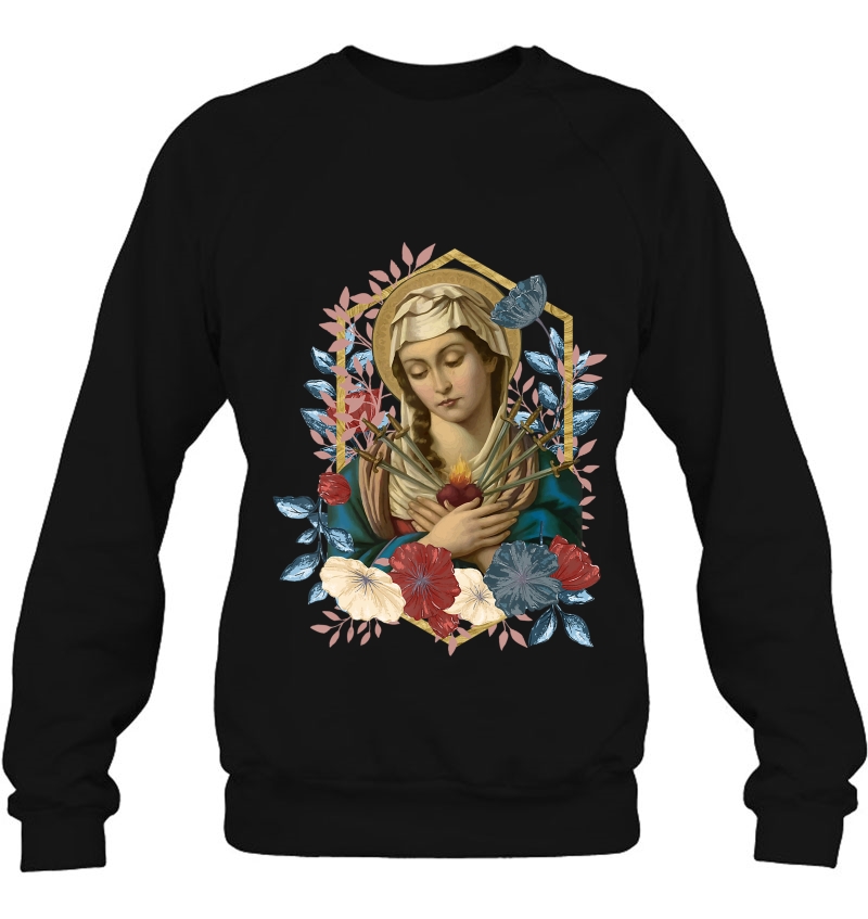 Our Lady Of Sorrows Seven Dolours Piety Mater Dolorosa Gift Sweatshirt