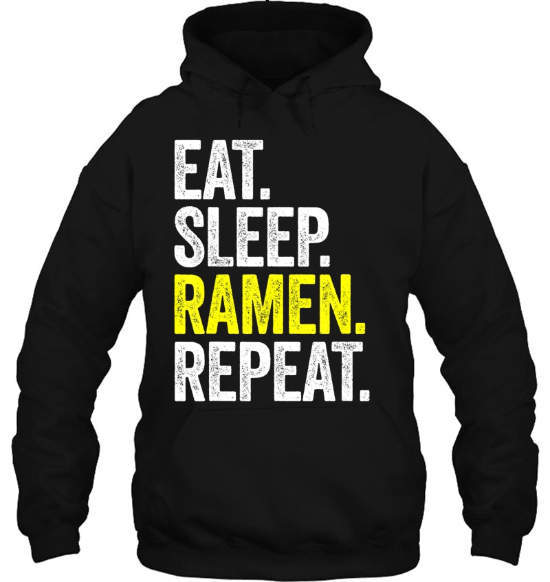 Ramen Noodle Japanese Ramen Apparel, Eat Sleep Ramen Repeat Mugs