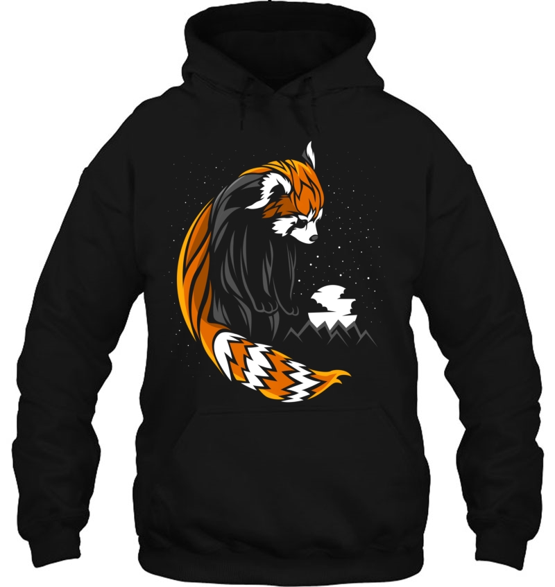 Red Panda Tribal Style Pullover Mugs