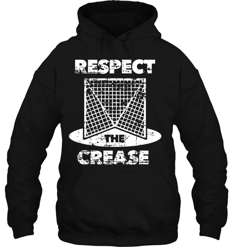 Respect The Crease Lacrosse Lax Goalie Mugs