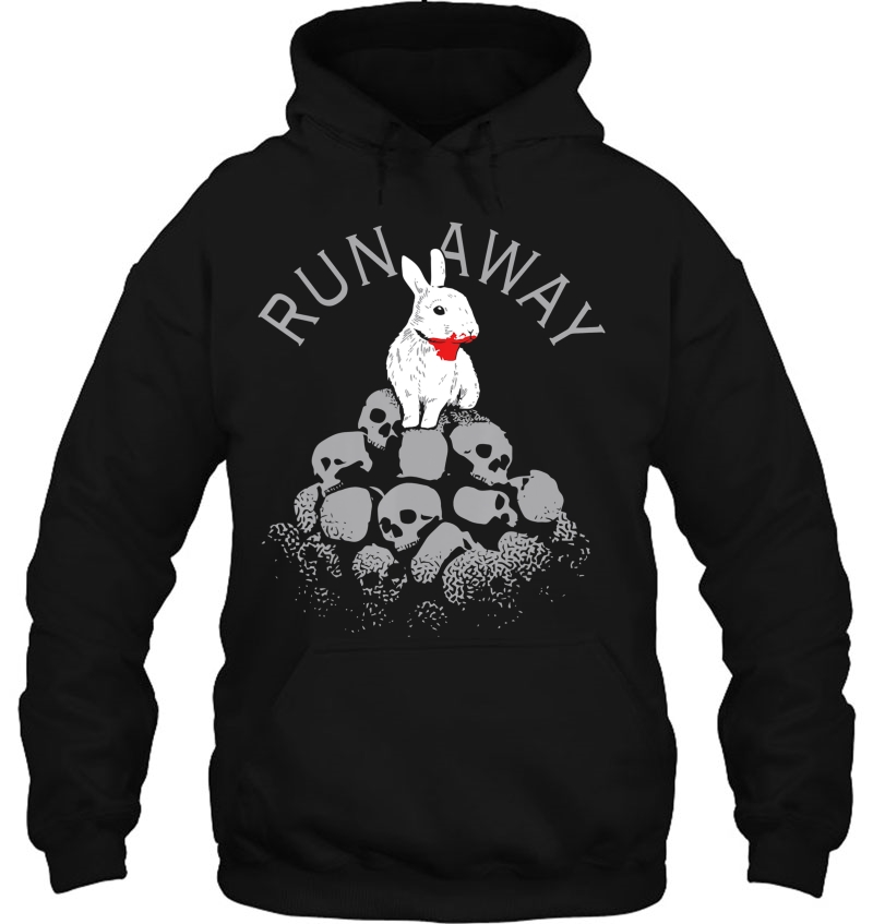 Run Away Bloody Killer Bunny Blood Rabbit Skulls Mugs