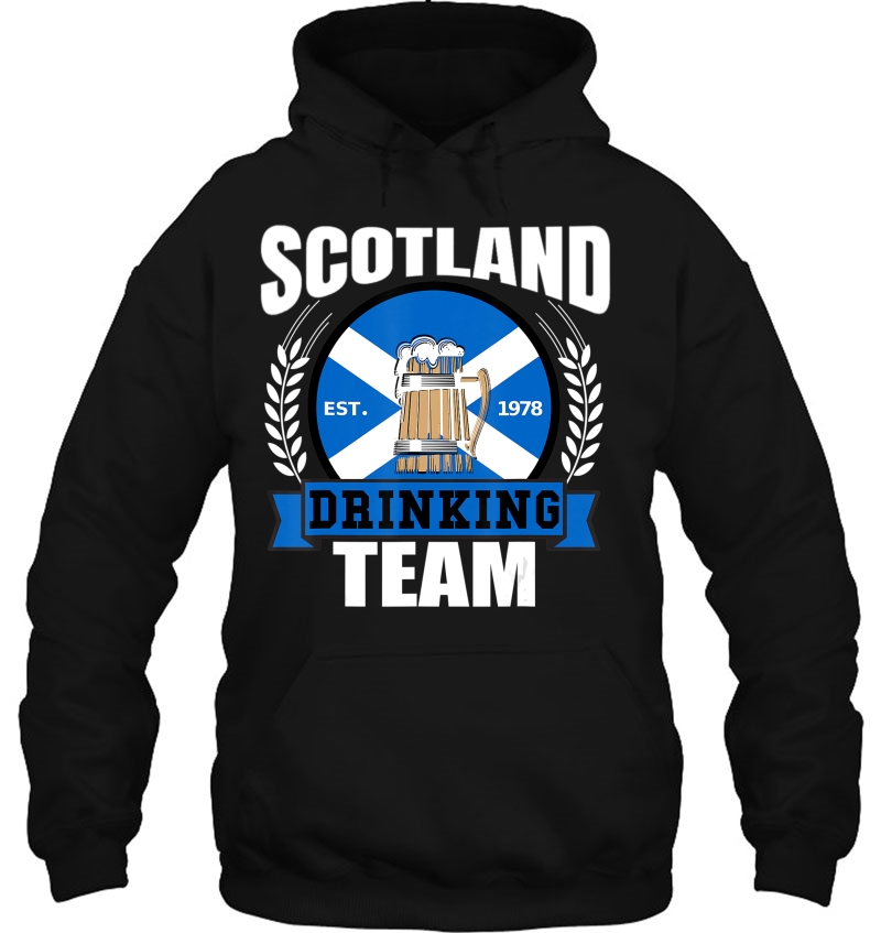 Scotland Drinking Team Funny Scottish Flag Beer Saltire Gift Mugs