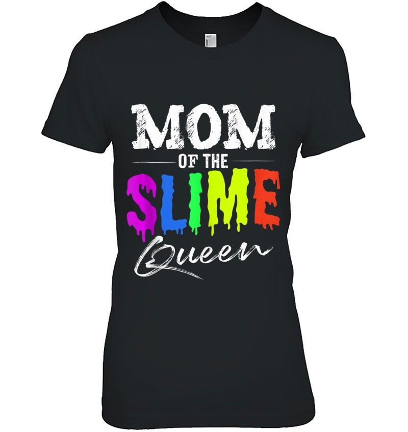 Slime Queen Mom Shirt Birthday Outfit Matching Outfit Tank Top Ladies Tee